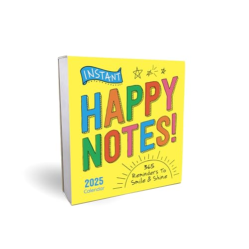 2025 Instant Happy Notes Boxed Calendar: 365 Reminders to Smile and Shine! (Inspire Instant Happiness Calendars & Gifts)
