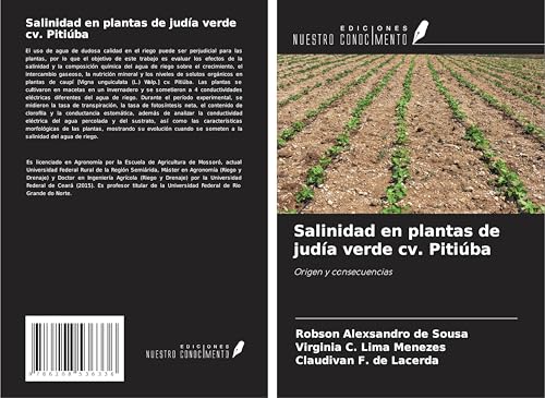 Salinidad en plantas de judía verde cv. Pitiúba: Origen y consecuencias von Ediciones Nuestro Conocimiento