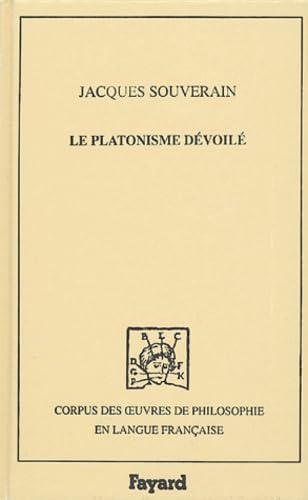 Le platonisme dévoilé, 1700