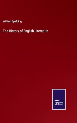 The History of English Literature von Salzwasser Verlag