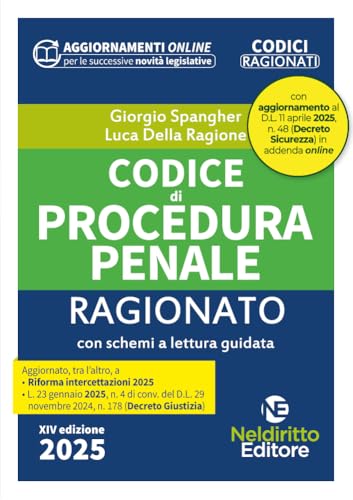 Codice di procedura penale ragionato 2025. Con aggiornamento online Codice di procedura penale ragionato 2025. Con aggiornamento online von Neldiritto Editore