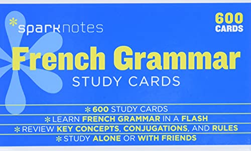 French Grammar Sparknotes Study Cards, Volume 8 von SparkNotes