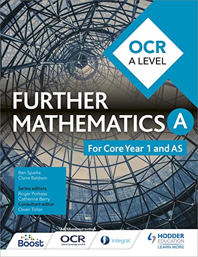 OCR A Level Further Mathematics Core Year 1 (AS) von Hodder Education