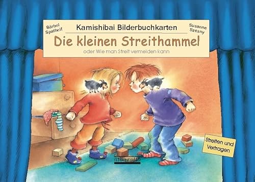 Die kleinen Streithammel, Kamishibai-Bilderbuch-Karten: 11 Bilderbuchkarten fürs Kamishibai Erzähltheater, für handelsübliche Kamishibais im DIN A 3 Format von Albarello