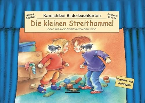 Die kleinen Streithammel, Kamishibai-Bilderbuch-Karten: 11 Bilderbuchkarten fürs Kamishibai Erzähltheater, für handelsübliche Kamishibais im DIN A 3 Format Die kleinen Streithammel, Kamishibai-Bilderbuch-Karten: 11 Bilderbuchkarten fürs Kamishibai Erzähltheater, für handelsübliche Kamishibais im DIN A 3 Format