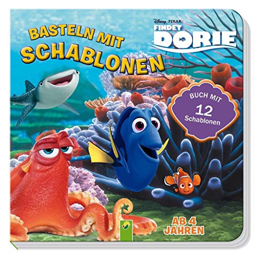 Findet Dorie - Basteln mit Schablonen: Buch mit 12 Schablonen