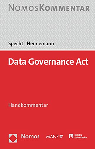 Data Governance Act: DGA: Handkommentar