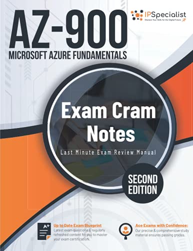 AZ-900: Microsoft Azure Fundamentals : Exam Cram Notes - Second Edition