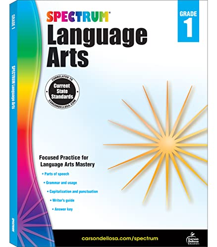 Spectrum Language Arts, Grade 1 Spectrum Language Arts, Grade 1