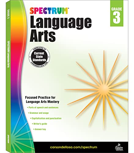 Spectrum Language Arts, Grade 3 Spectrum Language Arts, Grade 3