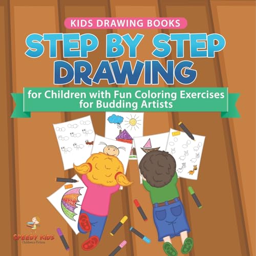 Kids Drawing Books. Step by Step Drawing for Children with Fun Coloring Exercises for Budding Artists. Special Activity Book Designed to Improve Knowledge on Insects and Other Animals von Speedy Kids