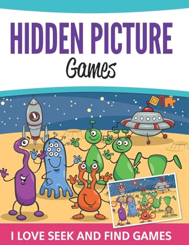 Hidden Picture Games: I Love Seek And Find Games Hidden Picture Games: I Love Seek And Find Games von Speedy Publishing Books