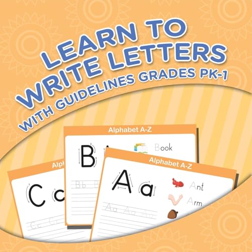 Learn To Write Letters With Guidelines Grades Pk-1 Learn To Write Letters With Guidelines Grades Pk-1 von Speedy Publishing Books