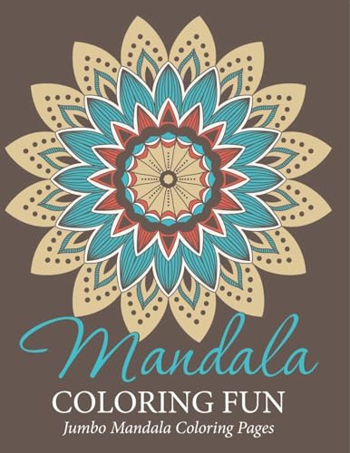Mandala Coloring Fun: Jumbo Mandala Coloring Pages Mandala Coloring Fun: Jumbo Mandala Coloring Pages von Speedy Publishing Books