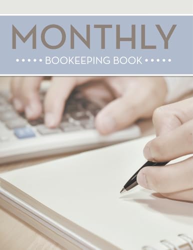 Monthly Bookeeping Book Monthly Bookeeping Book von Biz Hub