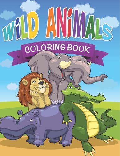 Wild Animals Coloring Book von Speedy Publishing LLC