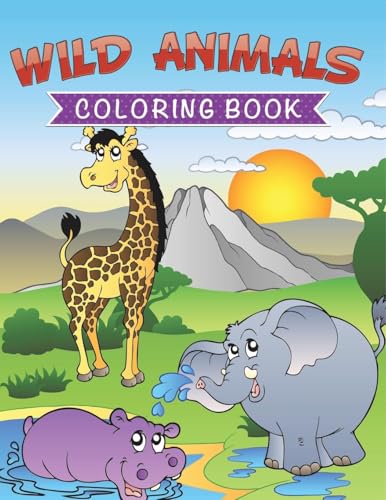 Wild Animals Coloring Book von Speedy Publishing LLC