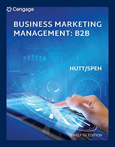 Business Marketing Management B2B von South-Western College Publishing