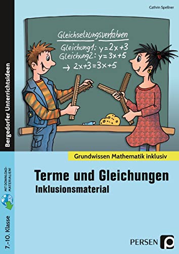 Terme und Gleichungen - Inklusionsmaterial: (7. bis 10. Klasse) von Persen Verlag i.d. AAP