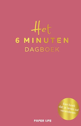 Het 6 minuten dagboek - roze editie: Een boek dat je leven zal veranderen von PaperLife