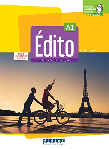 Edito 2e edition: Livre de l'eleve A1 + livre numerique + didierfle.a von Didier