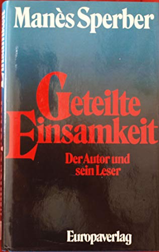 Geteilte Einsamkeit