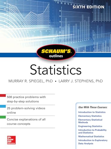 Schaum's Outline of Statistics (Schaum's Outlines)