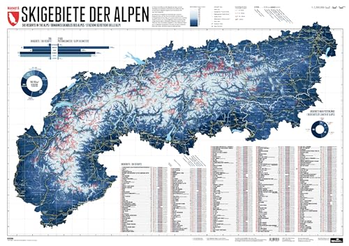 266 Skigebiete der Alpen: Edition 5