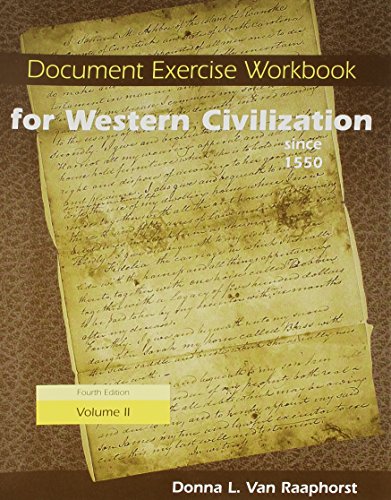 Document Exercise Workbook for Western Civilization, Volume II von Cengage Learning, Inc