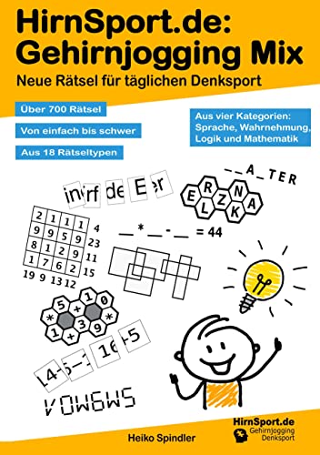 HirnSport.de: Gehirnjogging Mix: Neu Rätsel für täglichen Denksport