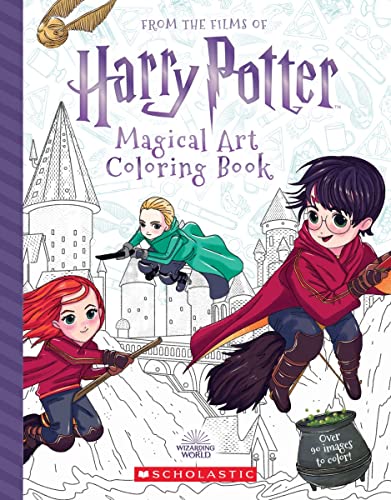 Harry Potter: Magical Art Coloring Book von Scholastic