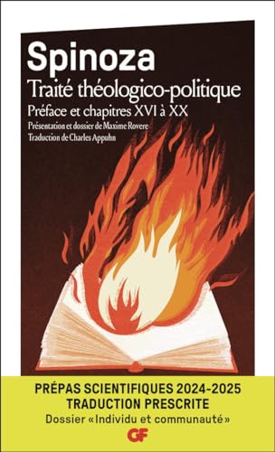 Traité théologico-politique - Prépas scientifiques 2025: Préface et chapitres XVI à XX Traité théologico-politique - Prépas scientifiques 2025: Préface et chapitres XVI à XX von FLAMMARION