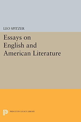 Essays on English and American Literature (Princeton Legacy Library) von Princeton University Press