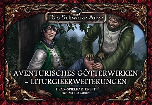 DSA5 Spielkarten Götterwirken Liturgieerweiterungen (Das Schwarze Auge - Zubehör)