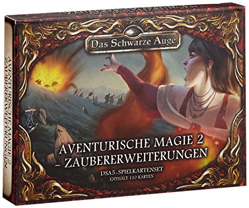 DSA5 Spielkartenset Aventurische Magie 2 Zaubererweiterungen (Das Schwarze Auge - Zubehör)