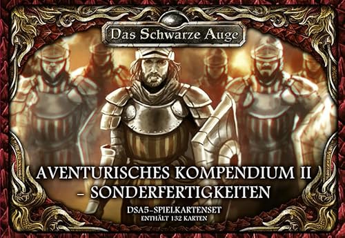 DSA5 Spielkartenset Kompendium 2 Sonderfertigkeiten (Das Schwarze Auge - Zubehör)