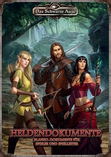 DSA5 - Heldendokumente - DSA5 Charakterbögen: DSA5 Charakterbögen (Das Schwarze Auge – Regelband) von ULISSES MEDIEN UND SPIEL DISTRIBUTION GMBH