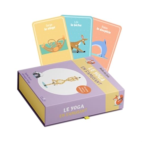 Coffret Bulle de joie - Le yoga en s’amusant, dès 6 ans: 50 cartes pour se détendre ! Coffret Bulle de joie - Le yoga en s’amusant, dès 6 ans: 50 cartes pour se détendre !