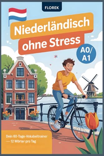 Niederländisch ohne Stress: Dein 60-Tage-Vokabeltrainer – 12 Wörter pro Tag: Niederländisch Vokabelbuch über 700 Wörter von Independently published