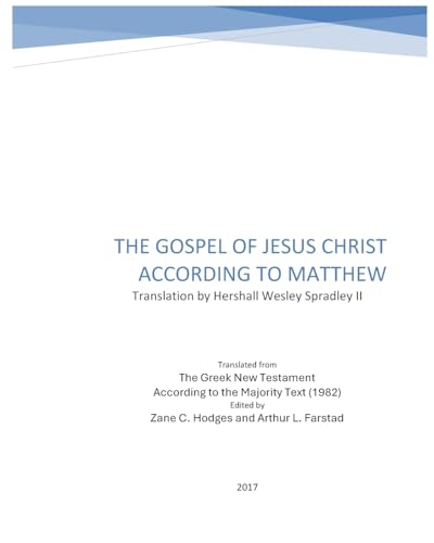 The Gospel of Jesus Christ according to Matthew von Blurb
