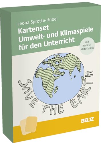 Kartenset Umwelt- und Klimaspiele für den Unterricht von Beltz