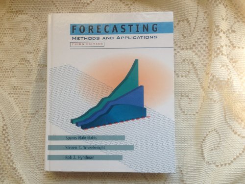 Forecasting: Methods and Applications von Wiley