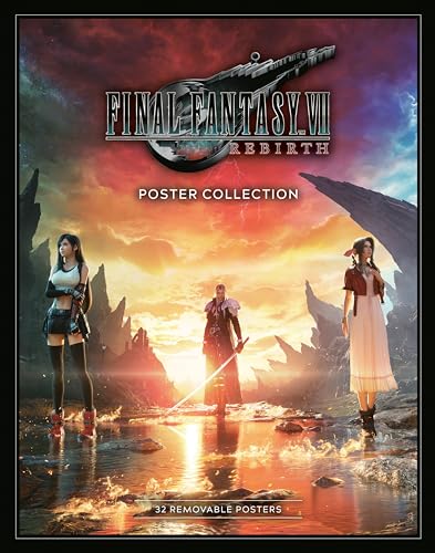 Final Fantasy VII Rebirth Poster Collection: Collection of 32 Premium-quality Removable Posters Final Fantasy VII Rebirth Poster Collection: Collection of 32 Premium-quality Removable Posters von Square Enix Books