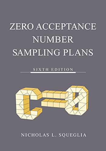 Zero Acceptance Number Sampling Plans von ASQ Quality Press