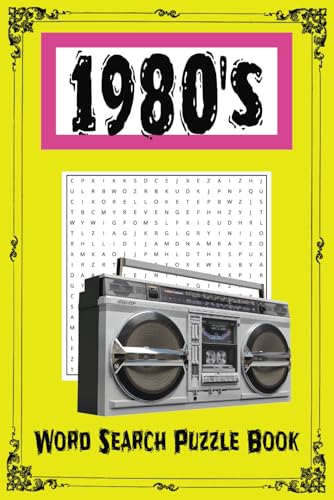 1980's Word Search Puzzle Book: Easy To Read Print about the 80's era 1980's Word Search Puzzle Book: Easy To Read Print about the 80's era von Independently published