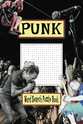 Punk Rock Word Search Puzzle Book: Easy To Read Print for mental well-being Punk Rock Word Search Puzzle Book: Easy To Read Print for mental well-being von Independently published