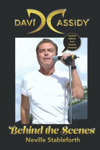 DAVID CASSIDY: "Behind the Scenes" Limited Edition-Fanzine Enclosed