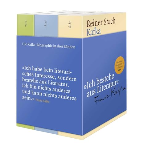 Die Kafka-Biographie in drei Bänden: Die frühen Jahre, Die Jahre der Entscheidungen, Die Jahre der Erkenntnis | ARD-Serie »Kafka« (März 2024) von Daniel Kehlmann und David Schalko, basierend auf der dreibändigen Kafka-Biographie von Reiner Stach von FISCHER Taschenbuch