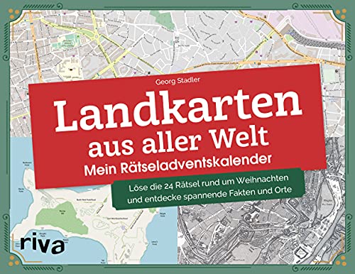 Landkarten aus aller Welt - Mein Rätseladventskalender: Löse die 24 Rätsel rund um Weihnachten und entdecke spannende Fakten und Orte. Mit verschlossenen Seiten zum Auftrennen Landkarten aus aller Welt - Mein Rätseladventskalender: Löse die 24 Rätsel rund um Weihnachten und entdecke spannende Fakten und Orte. Mit verschlossenen Seiten zum Auftrennen