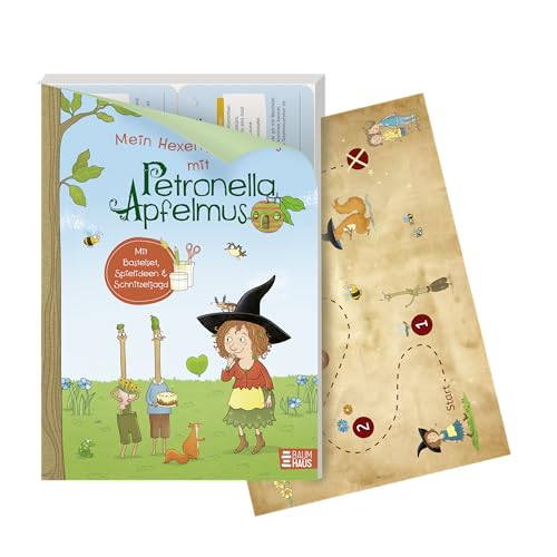 Mein Hexengeburtstag mit Petronella Apfelmus: Partyset für 8 Kinder ab 7 Jahren mit Schnitzeljad, Spielen, Deko, Bastelanleitungen Mein Hexengeburtstag mit Petronella Apfelmus: Partyset für 8 Kinder ab 7 Jahren mit Schnitzeljad, Spielen, Deko, Bastelanleitungen